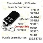 For Liftmaster 956D 953 Compatible Mini Remote Transmitter Key Chain 950D 956CD. Fixed Price $10.94.