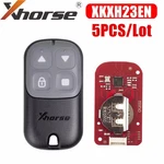 5X Xhorse XKXH23EN Wire Remote Key Garage Door 4 Button For Tool/ VVDI2. Fixed Price $25.95.