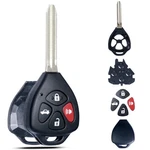 Supaland Key Fob Shell Case Replacement Fits For Toyota Camry Corolla Black. Fixed Price $9.83.
