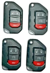 Pack Of Oem Jeep Wrangler Gladiator Keyless Entry Remote OHT1130261, 68292944. Fixed Price $80.00.