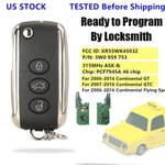 KR55WK45032 For Bentley Continental Gtc 2006-2016 Keyless Remote Fob 3BTN. Fixed Price $52.74.