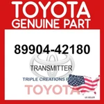 89904-42180 Genuine Toyota Transmitter Sub-assy Electrical Key 8990442180 Oem. Fixed Price $187.26.