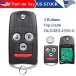 Replacement For 2007 2008 Acura Tl Keyless Flip Remote Car Fob OUCG8D-439H-A. Fixed Price $21.95.