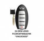 Oem 2013-2024 Infiniti QX56 QX80 Proxy Keyless Entry Remote Fob CWTWB1G744. Fixed Price $39.99.