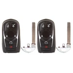 2X Uncut Replacement Keyless Remote Fob Smart System Fits 2010-13 Chevrolet. Fixed Price $88.49.