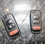 (2) Mercedes Oem Flip Key Switchblade 3/ Button Original Parts Repair. Fixed Price $130.00.