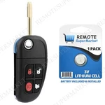 Replacement For Jaguar 01-08 S-type 02-08 X-type XJ8 Remote Key Entry Fob. Fixed Price $19.95.