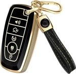 Lucrum Fob Cover Ford F150 F250 F350 2018-25 Black Gold Case & Keychain. Fixed Price $12.99.