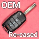 Re-cased Oem Kia Optima Keyless Entry Remote Flip 4B Trunk NYODD4TX1306-TFL. Fixed Price $62.99.