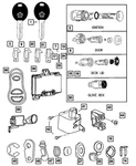Genuine Mopar Keyless Entry Transmitter 4759008AF. Fixed Price $148.35.