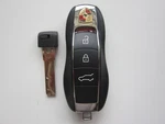 Used Oem Porsche Macan Smart Key Fob Transmitter Alarm KR5315-180528. Fixed Price $58.95.