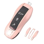 Qbuc For Porsche Key Fob COVER,3-PIECE Painted Universal, B:morandi Pink. Fixed Price $29.49.