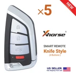 5X Xhorse Universal Smart Remote Key Knife Type 4 Button XSKF20EN. Fixed Price $154.75.