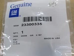 23300335 - Key General Motors Oem. Fixed Price $42.75.
