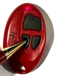 MS2 3 Button Red Led Keyless Remote Elvatoj Control Clicker Car Starter Fob. Fixed Price $27.89.