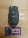 Genuine Oem 4 Button Volkswagen Flip Key Remote 5K0837202BPR NBGFS93N. Fixed Price $10.95.