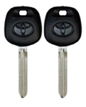 2 Transponder "g" Chip Key Blanks For Toyota Trucks, Suv's And Vans. Fixed Price $24.99.