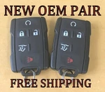 New Oem Pair 15-19 Chevy Tahoe Suburban Keyless Remote Fob Transmitter 13580081. Fixed Price $925.00.