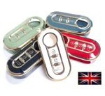 Key Cover For Fiat 500 Panda Punto Bravo Stilo Lancia 3 Button Fob Case Remote 4. Fixed Price $12.08.