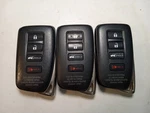 Lot Of 3 Oem Lexus Smart Key Fob Remotes HYQ14FBA Buttons. Fixed Price $165.00.
