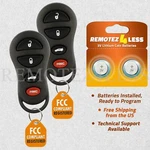 For 1998 1999 2000 Chrysler 300M Keyless Entry Remote Car Fob. Fixed Price $19.95.
