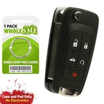 Replacement For 2010 2011 2012 2013 Chevrolet Equinox Flip Key Fob Case. Fixed Price $6.95.