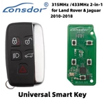 Lonsdor Smart Remote Key 315MHZ /433MHZ 2-IN-1 For Land Rover & Jaguar 2010-2018. Fixed Price $37.00.