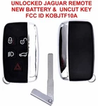 Jaguar Unlocked Virgin Oem 2014-2020 F-type Smart Uncut Key Remote Fob KOBJTF10A. Fixed Price $45.99.