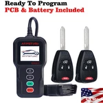 New Replacement Remote Key Fob And Tool Kit For Select 2008-2012 Jeep Liberty. Fixed Price $107.09.