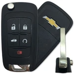 New Oem 2014-2016 Chevrolet Impala Flip Key Uncut Fcc: KR55WK0073 Pn: 13575178. Fixed Price $99.99.