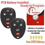 2X Keyless Entry Remote Control Fob For OUC60270 2007-2014 Tahoe Chevy Gmc. Fixed Price $12.95.