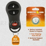 Keyless Entry Remote For 1999 2000 Dodge Dakota Car Fob Control. Fixed Price $12.95.