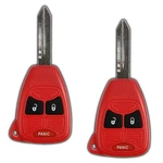 2X Keyless Entry Remote Car Fob For Jeep Dodge Chrysler OHT692427AA 3B Red. Fixed Price $16.95.
