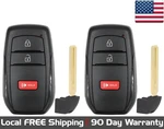 2X New Quality Replacement Proximity Key Fob For Select Toyota Vehicles.. Fixed Price $94.95.