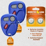 For 2001 2002 Chevrolet Tahoe Keyless Entry Remote Car Fob Blue. Fixed Price $19.95.