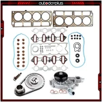 Timing Chain Kit Water Pump With Gasket Head Set Mls For Chevrolet 5.3 06. Fixed Price $132.09.