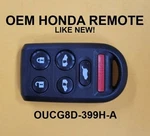 Oem Honda Odyssey Keyless Remote Fob 6 Btn OUCG8D-399H-A Like New!. Fixed Price $59.92.