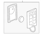Genuine Gm Button Keyless Entry Remote Fob 22889450. Fixed Price $148.19.