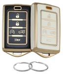 Reprotecting Key Fob Cover Compatible With 2021-2025 Buttons/tpu, Black. Fixed Price $21.99.