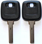 2 New For Volvo S90 V90 S70 C70 V70 Master Transponder Uncut Chipped Key Blank. Fixed Price $25.25.