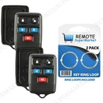 2 Replacement Ford 03-11 Expedition 04-07 Freestar Remote Key Fob Shell Case. Fixed Price $9.95.