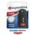 Replacement Remote Car Key Fob For Mazda CX-7 CX-9 BGBX1T478SKE125-01. Fixed Price $19.95.