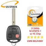For Lexus RX300 Button Remote Control Car Key Fob N14TMTX-1 4C Chip 1999-2003. Fixed Price $15.79.