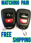 Clean Lot Of 2 Pair Kia Oem Remote Starter Red Fob Elvatjh 4360317 Nutek. Fixed Price $12.10.