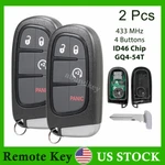 For 2013 2014 2015 2016 2017 2018 Dodge Ram Smart Key Prox Remote Fob GQ4-54T. Fixed Price $31.29.