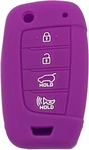 Key Fob Cover: 4 Buttons Silicone Flip Remote Case Protector Fit Color: Purple. Fixed Price $14.99.