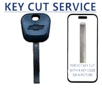 Key Cut + Chevrolet Express 2015-2020 B120 B121 Transponder 46 Circle Chip. Fixed Price $24.99.