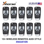 10X Xhorse Wireless Universal Flip Remote Key Audi Style 3 Button XNAU01EN. Fixed Price $163.95.