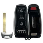 Oem Audi 2019-2024 E-tron Logo Smart Fob Remote Keyless + Uncut Blade. Fixed Price $99.99.