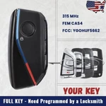 Upgraded Smart Remote Key For Bmw CAS4+ Series 2011-17 YGOHUF5662 3B. Fixed Price $41.40.
